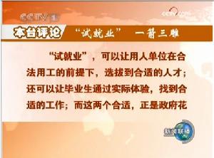 試就業