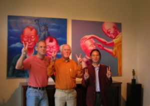 （2007年荷蘭卑爾根市舉行“中國繪畫的變遷—典型代表藝術家韋申”藝術展首展）