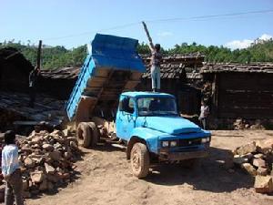清沙地村的農用運輸設備