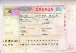 加拿大探親簽證 加拿大探親簽證