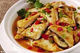 釀三角豆腐 釀三角豆腐