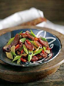 臘腸小炒 臘腸小炒