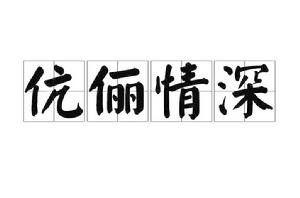 伉儷情深[成語]