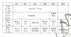 廣播台節目單(2012年)