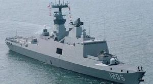 台灣在1991年8月與法國簽約採購6艘拉斐特級護衛艦契約，台灣也稱之為康定級巡防艦，圖為1205“昆明”號。
