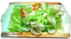 香拌西芹百合 香拌西芹百合