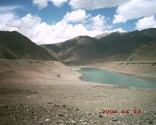 岡底斯山脈的景色