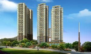 水岸藍山效果圖