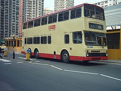 （圖）九巴的非空調雙層巴士