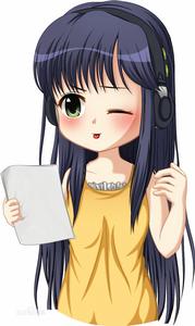 程願在《敘事曲》錄製現場漫畫像(2011)