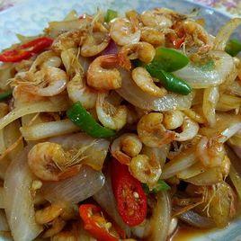 洋蔥炒蝦米 洋蔥炒蝦米