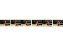 橫板正手搓左側旋