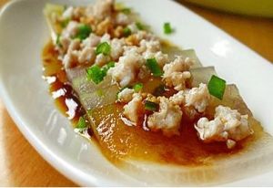 肉末水晶冬瓜片 肉末水晶冬瓜片