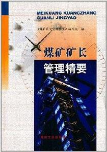 煤礦礦長管理精要 煤礦礦長管理精要