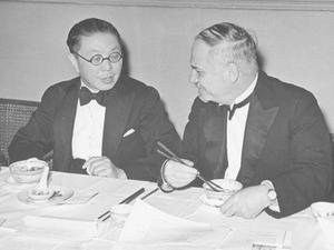 （圖）1940年郭泰祺於倫敦