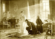 維多利亞收到繼位的訊息1837年