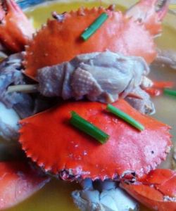 青蟹燒嫩雞 青蟹燒嫩雞