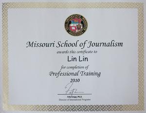 美國密蘇里新聞學院培訓