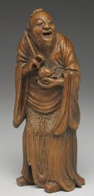 李鐵拐竹雕 李鐵拐竹雕