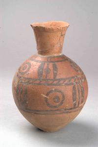 仰韶文化紅衣彩陶壺 仰韶文化紅衣彩陶壺