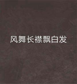 風舞長襟飄白髮 風舞長襟飄白髮
