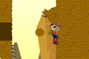 聖誕老人攀岩 聖誕老人攀岩