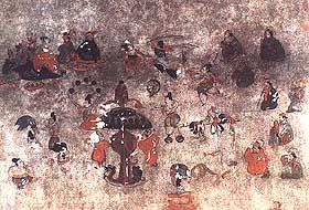 樂舞百戲圖 樂舞百戲圖