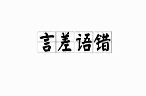 言差語錯 言差語錯