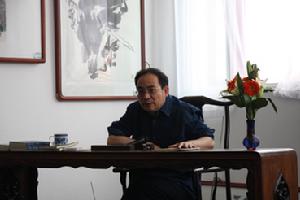 （圖）蕭鴻鳴教授在大峰堂講座