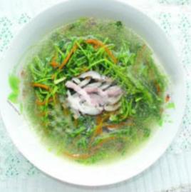 三絲豆苗湯 三絲豆苗湯