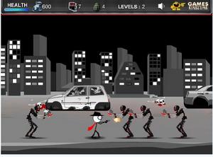 火柴人單挑殭屍