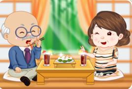 爺爺奶奶吃壽司 爺爺奶奶吃壽司