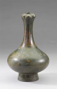 漢蒜頭口素瓶(圖片)