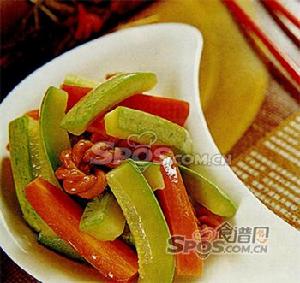 麻花炒西葫蘆 麻花炒西葫蘆