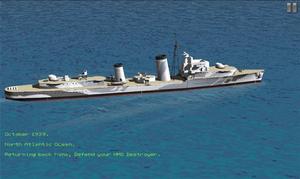 艦隊防禦完整版 HMS Destroyer