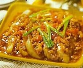 肉末燜茄條 肉末燜茄條