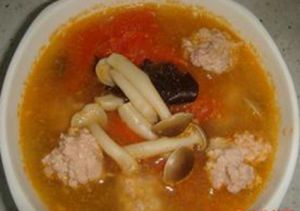 蟹味菇燉肉丸 蟹味菇燉肉丸