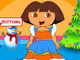 朵拉聖誕裝扮 朵拉聖誕裝扮