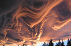 世界最極端的一次糙面雲景觀