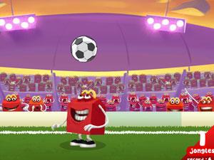 麥當勞外賣盒顛球