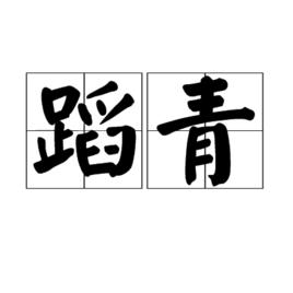 蹈青 蹈青