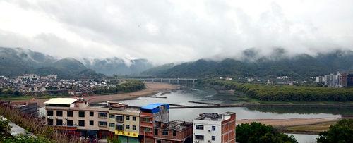 大埔縣三河鎮梅江、汀江匯合處