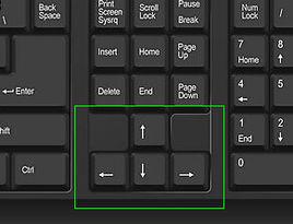 Arrow key