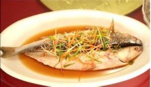 白燉鯔魚 白燉鯔魚