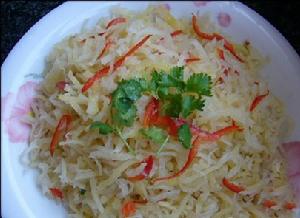 涼拌洋芋絲 涼拌洋芋絲