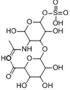 硫酸軟骨素分子結構圖