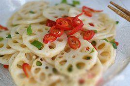 醋拌蓮藕 醋拌蓮藕