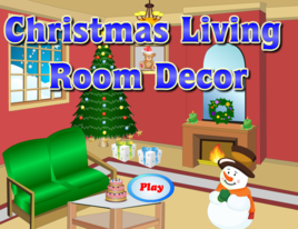 聖誕節的客廳 聖誕節的客廳