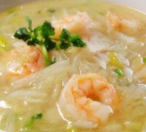 鮮蝦白蘿蔔絲湯 鮮蝦白蘿蔔絲湯