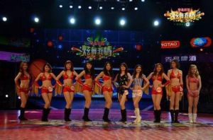 2012青島啤酒炫舞激情啦啦隊選拔賽